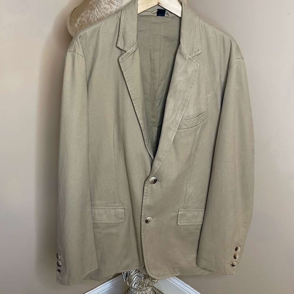 Old Navy Men’s Blazer Camel/Tan Color Size Large